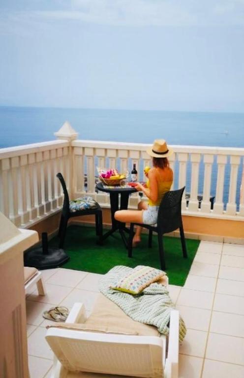 Vivienda Vacacional Sunset Los Gigantes Santiago del Teide Exteriör bild